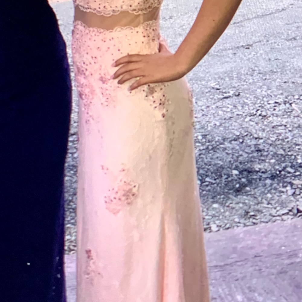 Elizabeth K Pink Prom Dress - Picture 4 of 12